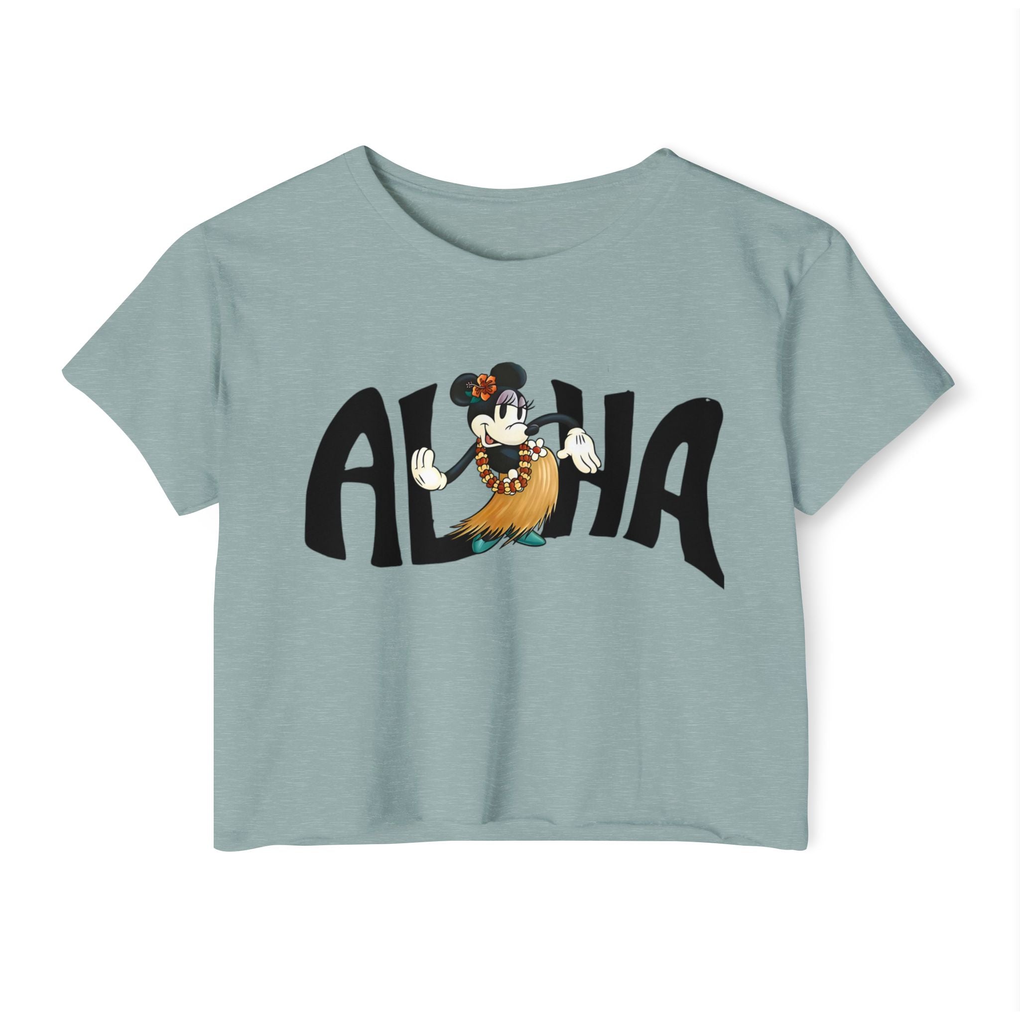 Aloha Hula - Women's Light Weight Crop Top