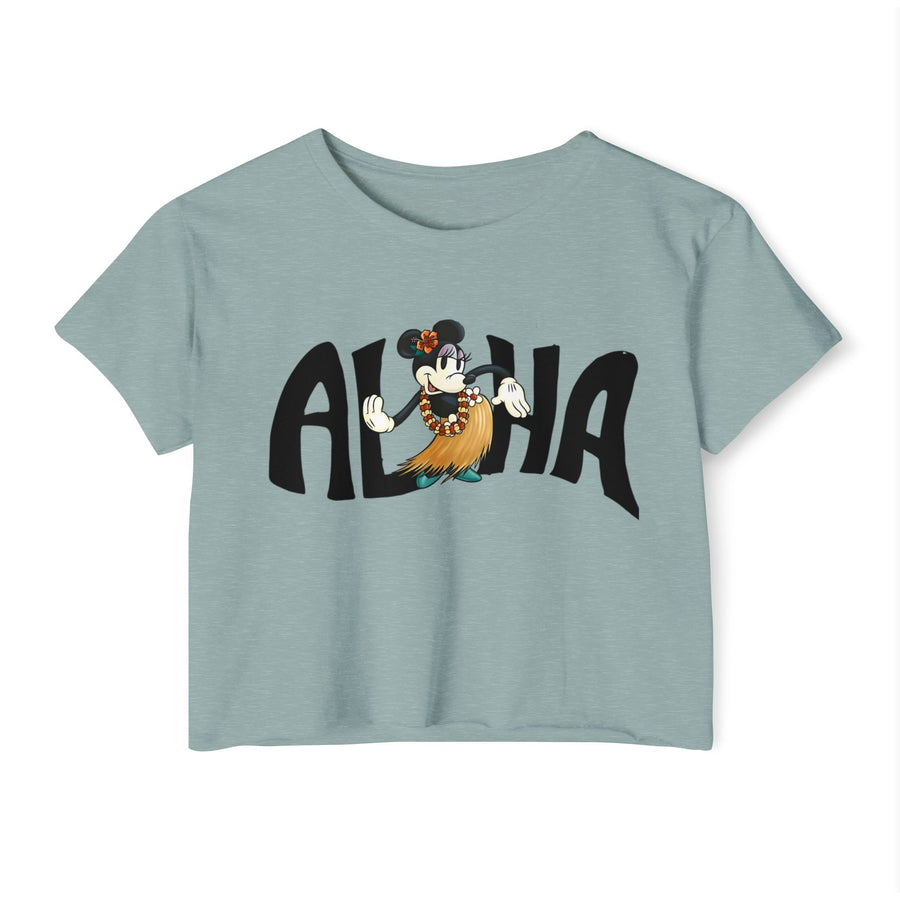 Aloha Hula - Women's Light Weight Crop Top