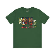 One Love Rasta Duo - Women's Bella Tee