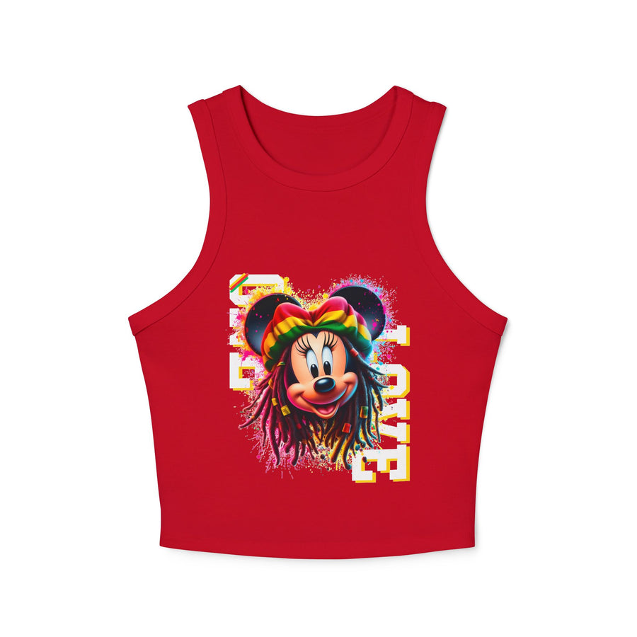 One Love Queen - Women's Racer Tank