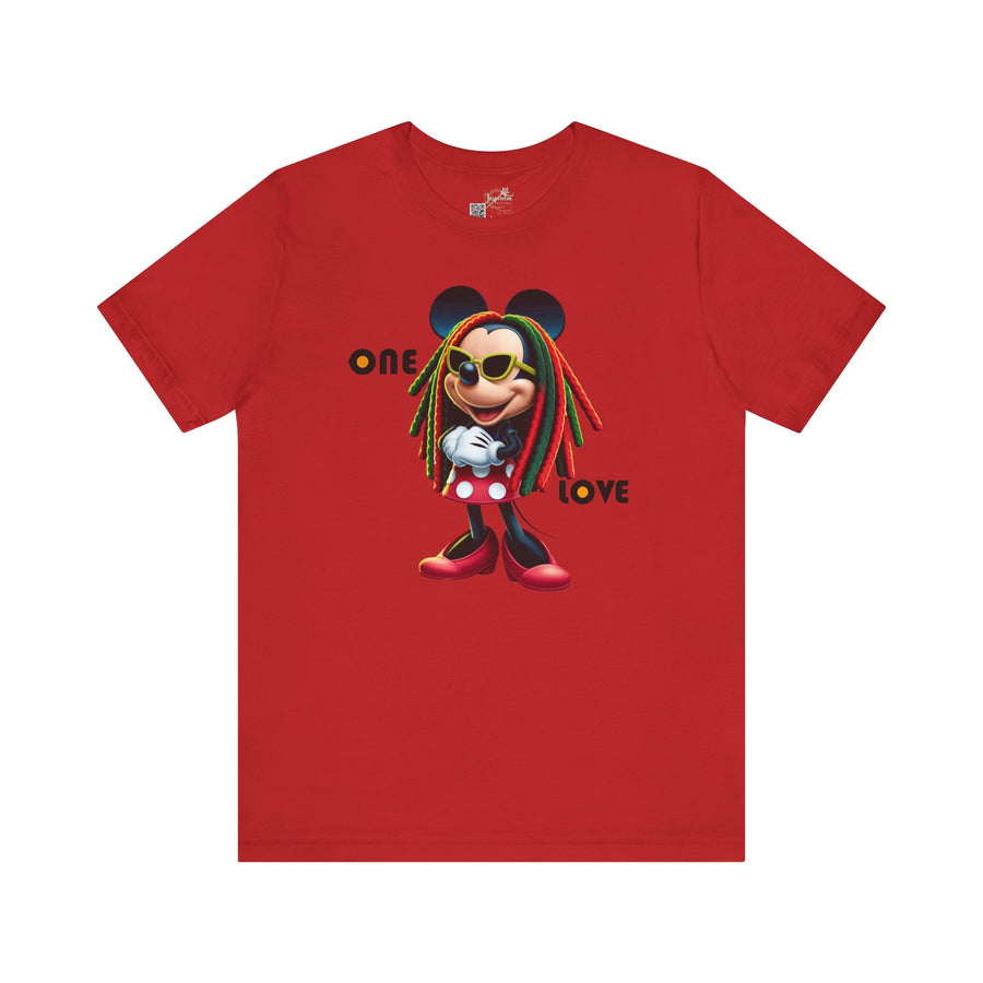 One Love Reggae Queen- Women's Bella Tee