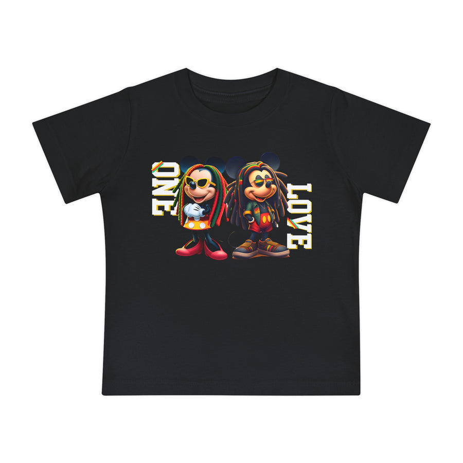 One Love Rasta Duo- Baby T-Shirt