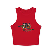 One Love Reggae Duo - Women's Racer Tank