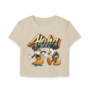 Aloha Sunrise Hula - Women's Baby Tee