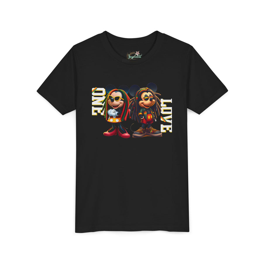 One Love Rasta Duo - Youth Tee