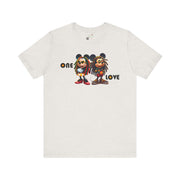 One Love Reggae Duo- Women's Bella Tee
