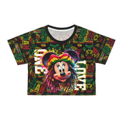 One Love  Queen -Women's Crop Top