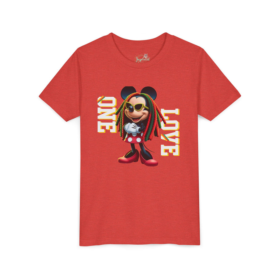 One Love Rasta Queen - Youth Tee