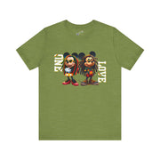 One Love Rasta Duo- Men's Bella T-Shirt