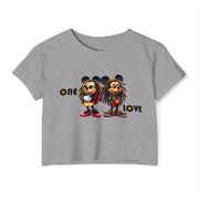 One Love Reggae Duo - Women's Crop Top