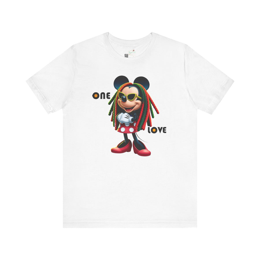 One Love Reggae Queen- Women's Bella Tee