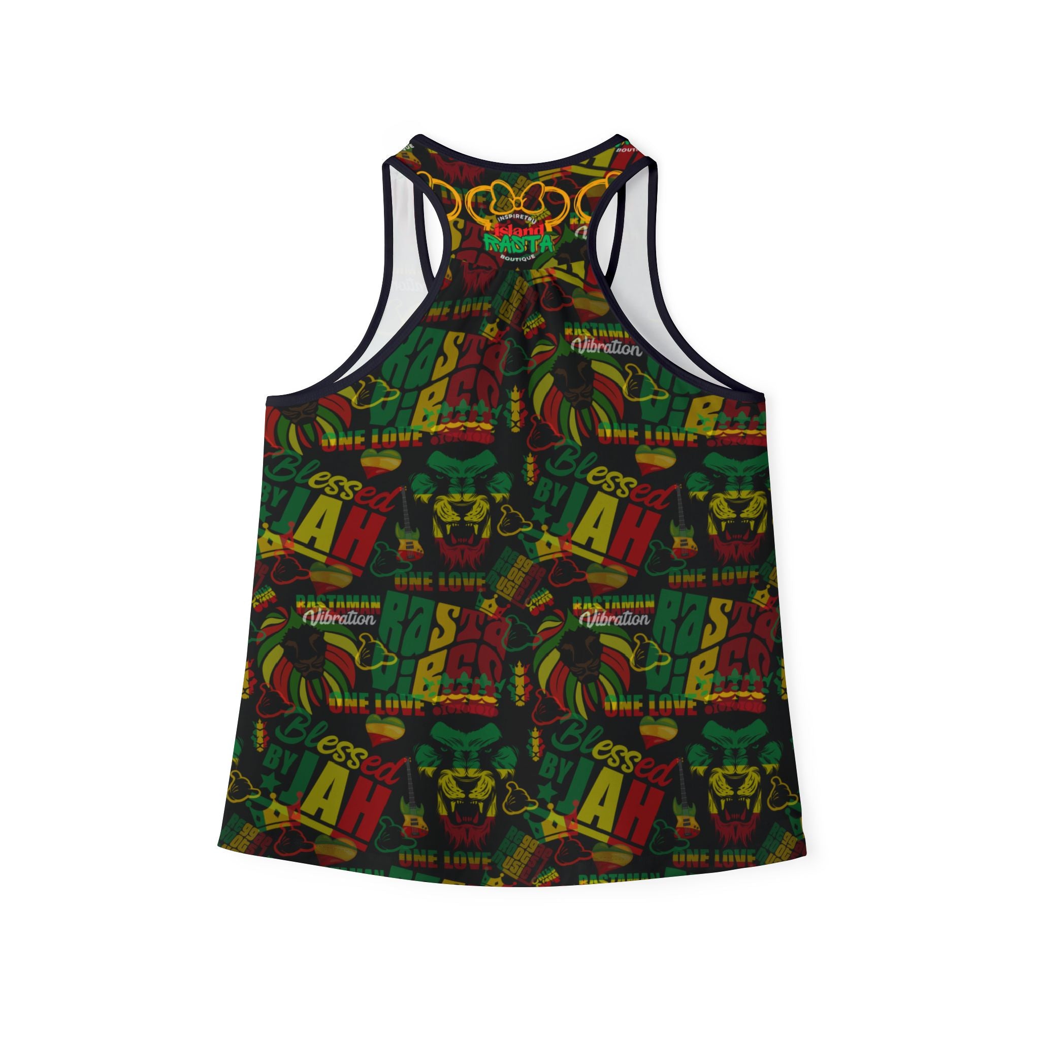 One Love Rasta Queen - Women's Jersey Tank