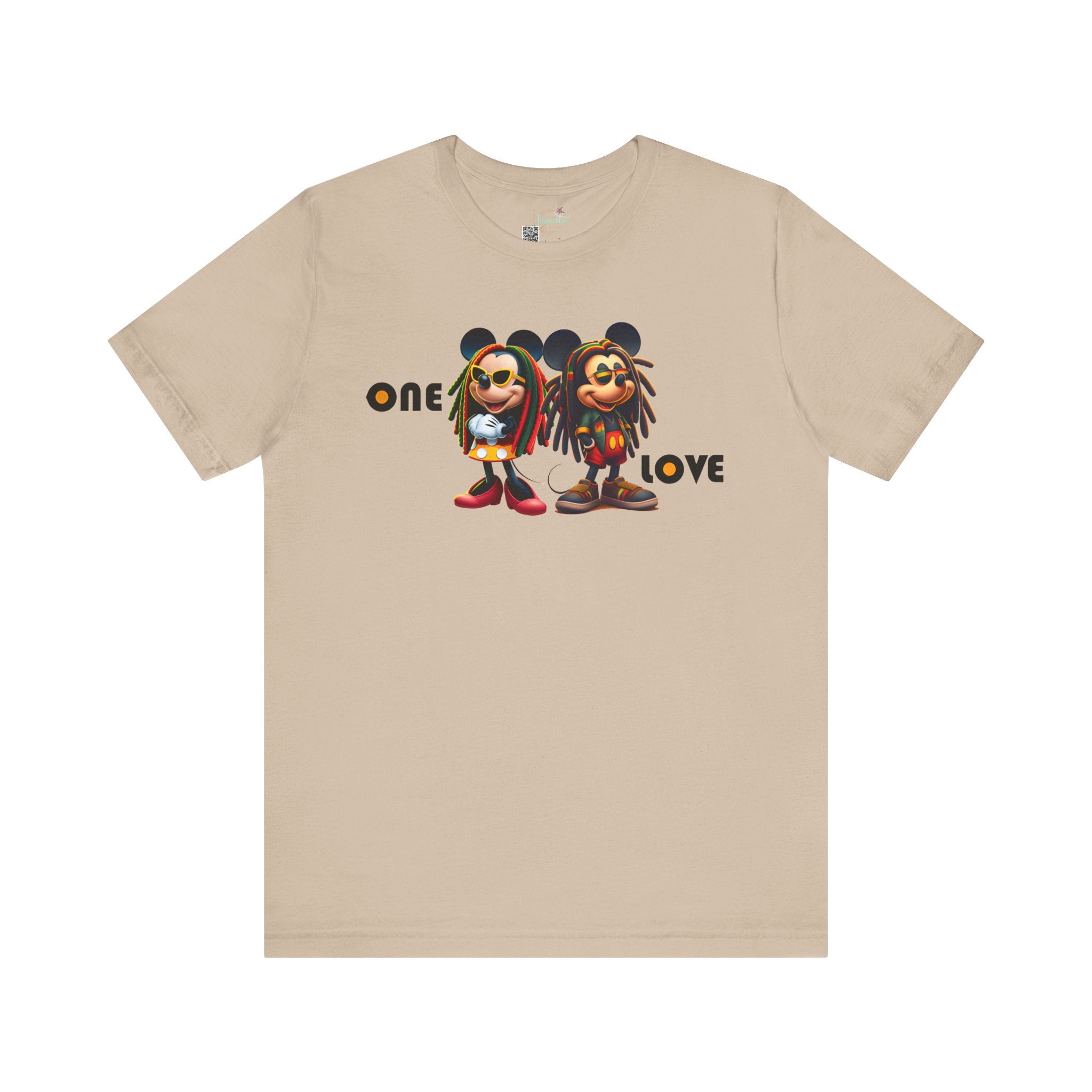 One Love Reggae Duo- Women's Bella Tee