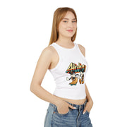 Aloha Sunrise Hula Duo - Women's Racer Tank Top