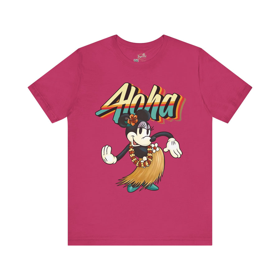 Aloha Sunrise Hula - Women's Bella Tee