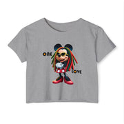 One Love Reggae Queen - Women's Crop Top