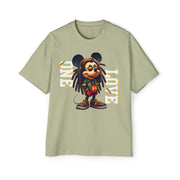One Love Rasta Kingman- Men's Heavy Oversized Tee