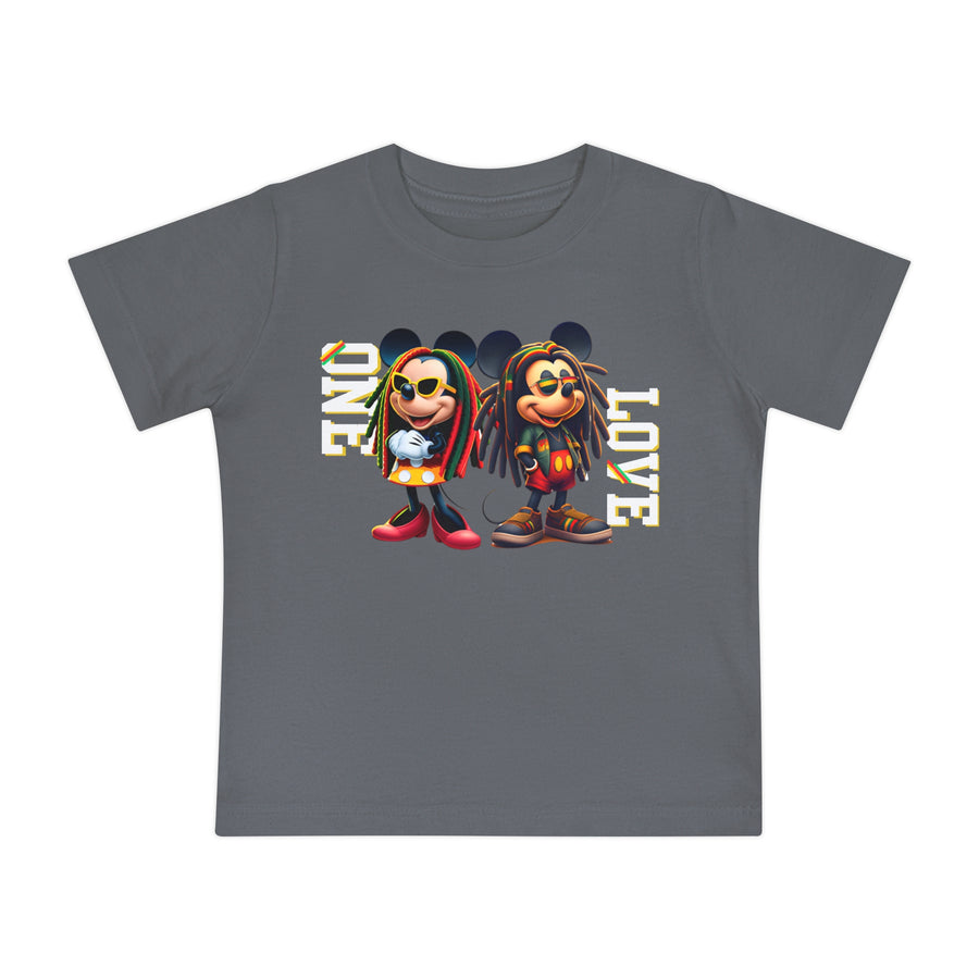One Love Rasta Duo- Baby T-Shirt