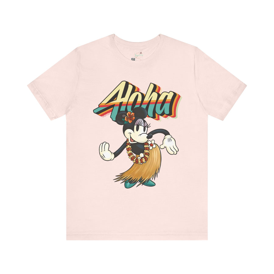 Aloha Sunrise Hula - Women's Bella Tee