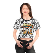 Aloha Shaka Sunrise Hula Duo - Women's Crop Tee