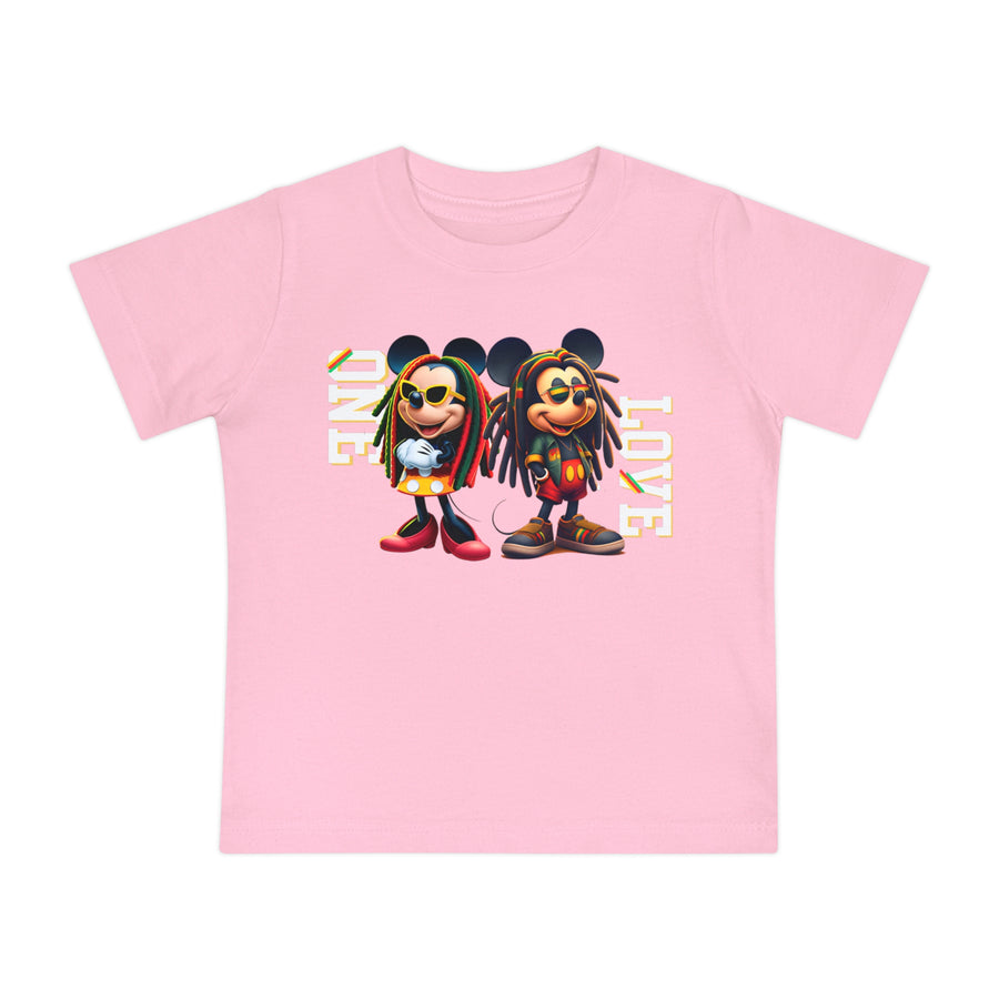 One Love Rasta Duo- Baby T-Shirt