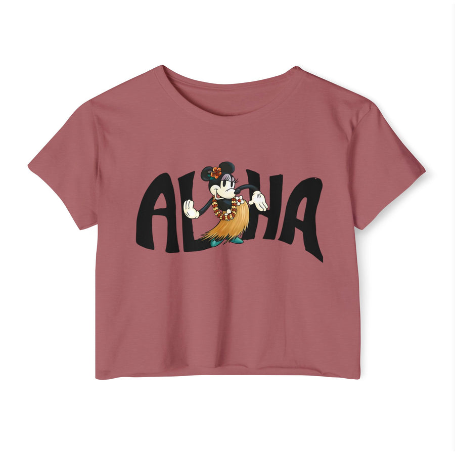 Aloha Hula - Women's Light Weight Crop Top