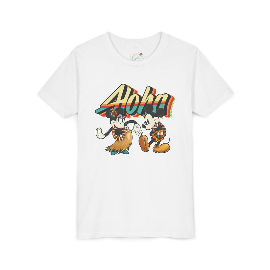 Aloha Sunrise Hula Duo - Youth Tee