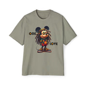 One Love  Reggae Kingman- Men's Heavy Oversized Tee