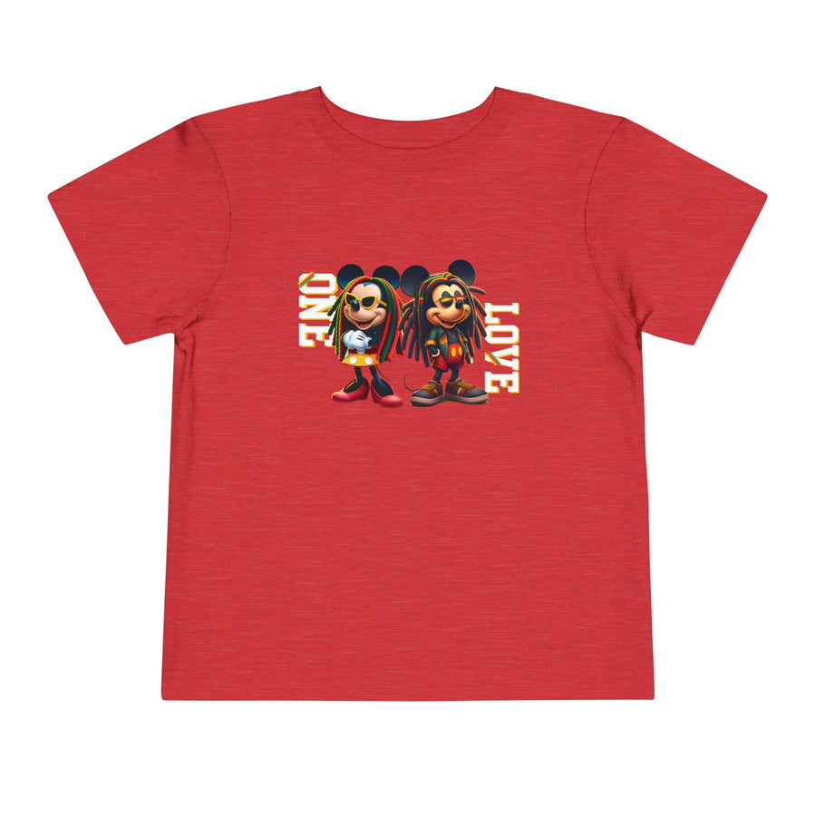 One Love Rasta Duo -Toddler Tee