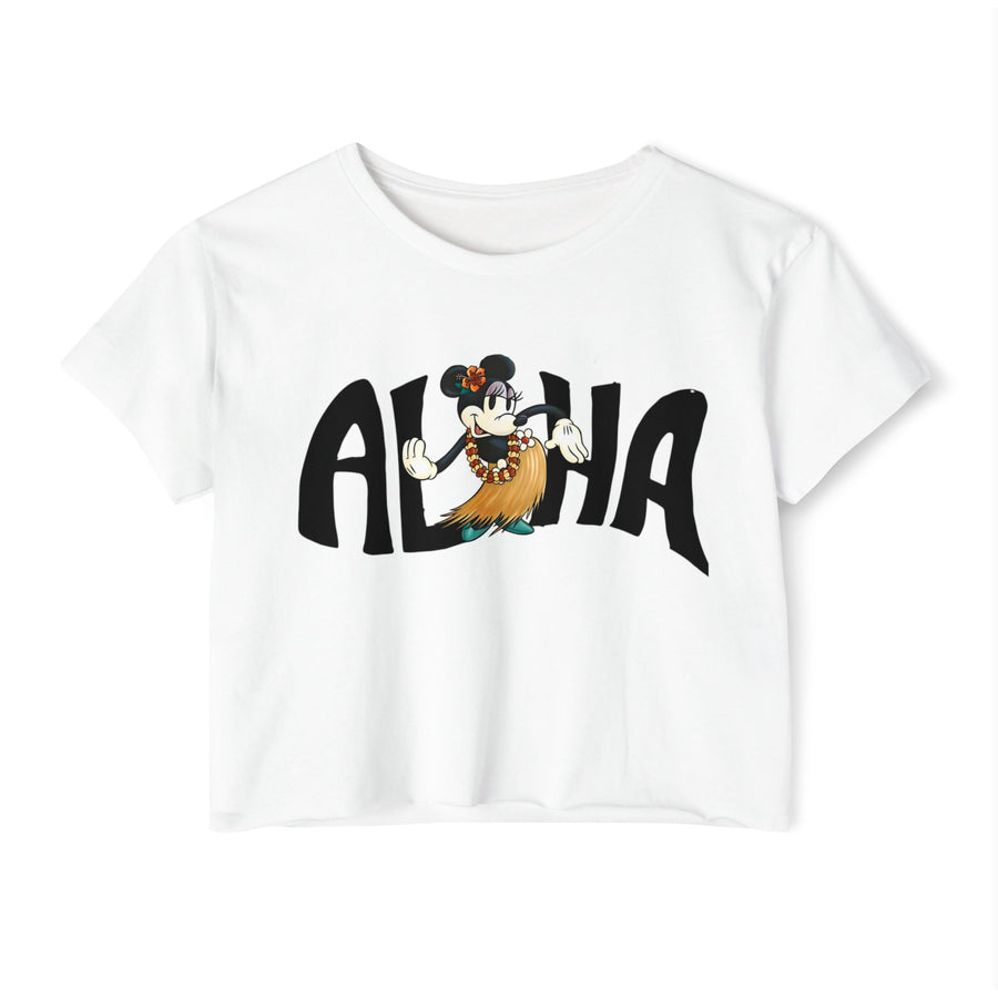 Aloha Hula - Women's Light Weight Crop Top