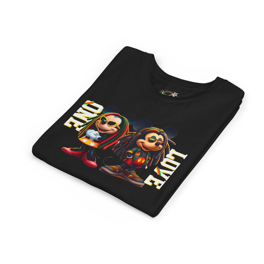 One Love Rasta Duo - Youth Tee
