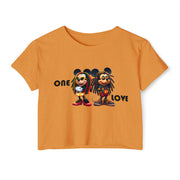 One Love Reggae Duo - Women's Crop Top