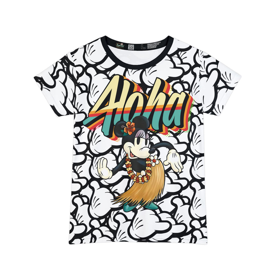 Aloha Shaka Sunrise Hula - Women's Jersey
