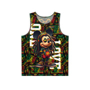 One Love Rasta Kingman - Men's Jersey Tank