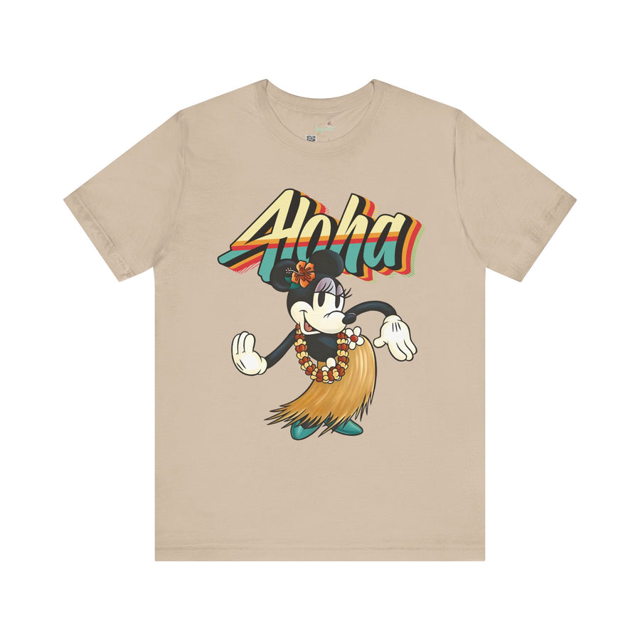 Aloha Sunrise Hula - Women's Bella Tee