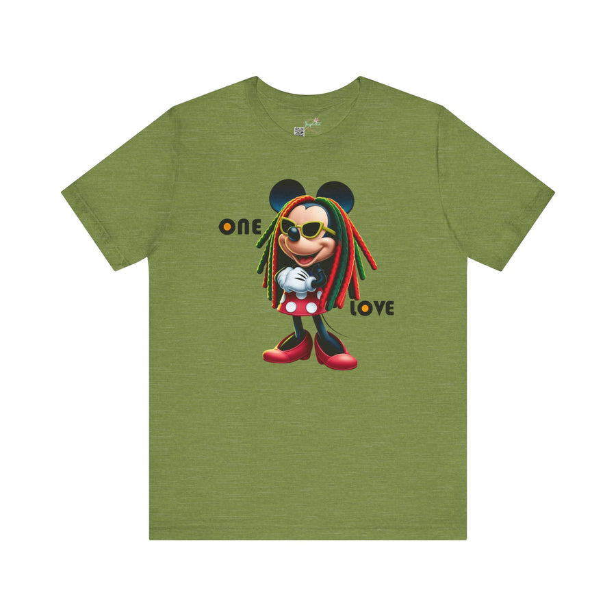 One Love Reggae Queen- Women's Bella Tee