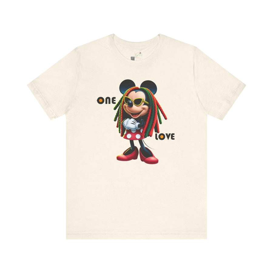 One Love Reggae Queen- Women's Bella Tee