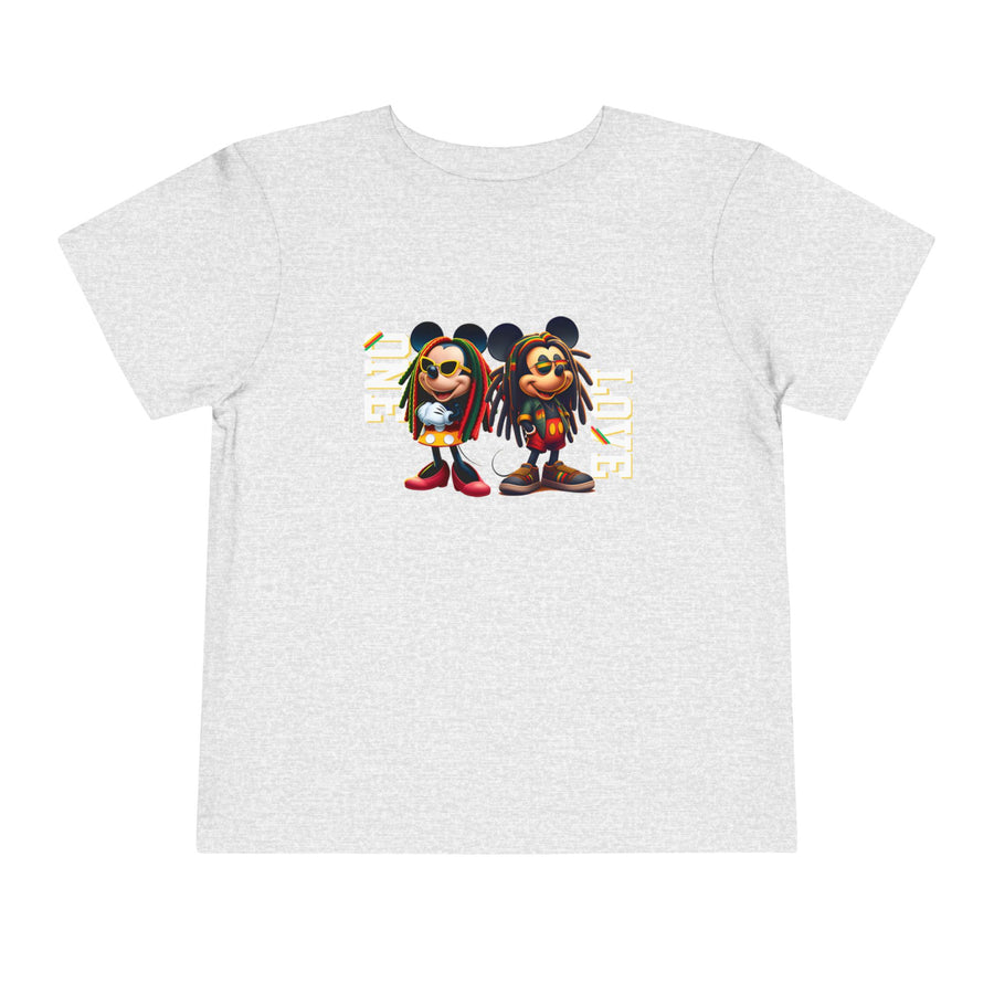 One Love Rasta Duo -Toddler Tee