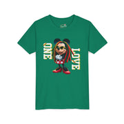 One Love Rasta Queen - Youth Tee