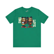 One Love Rasta Duo - Women's Bella Tee