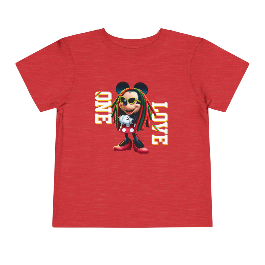 One Love Rasta Queen -Toddler Tee