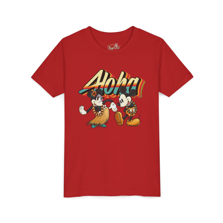 Aloha Sunrise Hula Duo - Youth Tee