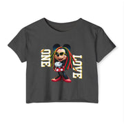 One Love Rasta Queen - Women's Crop Top