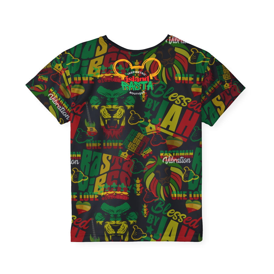 One Love Rasta Kingman  - Youth Jersey