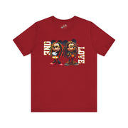 One Love Rasta Duo - Women's Bella Tee