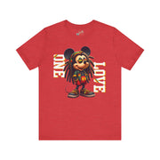 One Love Rasta Kingman- Men's Bella T-Shirt