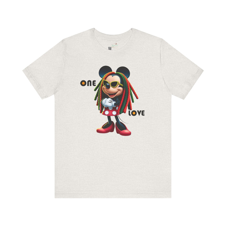 One Love Reggae Queen- Women's Bella Tee