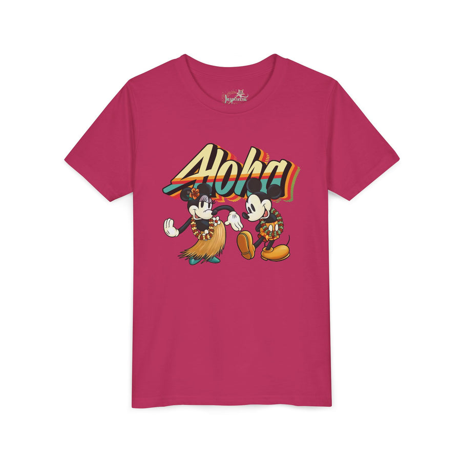 Aloha Sunrise Hula Duo - Youth Tee