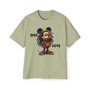 One Love  Reggae Kingman- Men's Heavy Oversized Tee