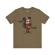 One Love Reggae Kingman- Men's Bella T-Shirt